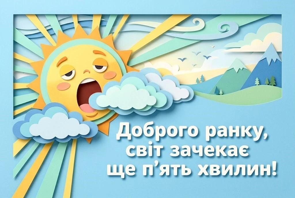 Доброго ранку та дотепні побажання: позитивні картинки для гарного настрою