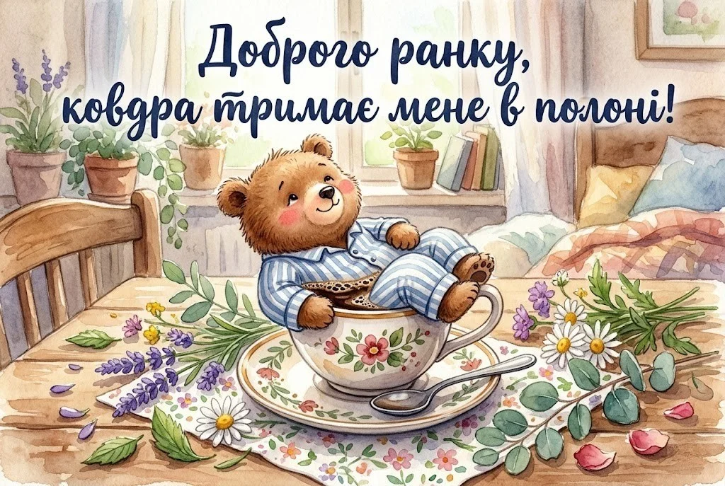 Доброго ранку та дотепні побажання: позитивні картинки для гарного настрою
