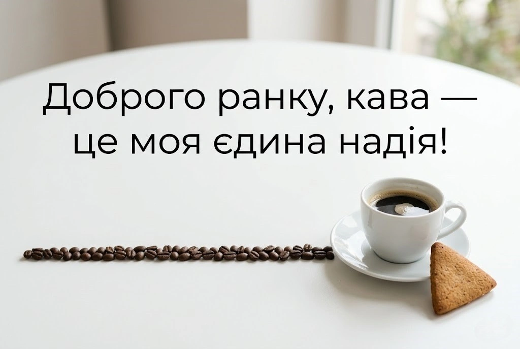 Доброго ранку та дотепні побажання: позитивні картинки для гарного настрою