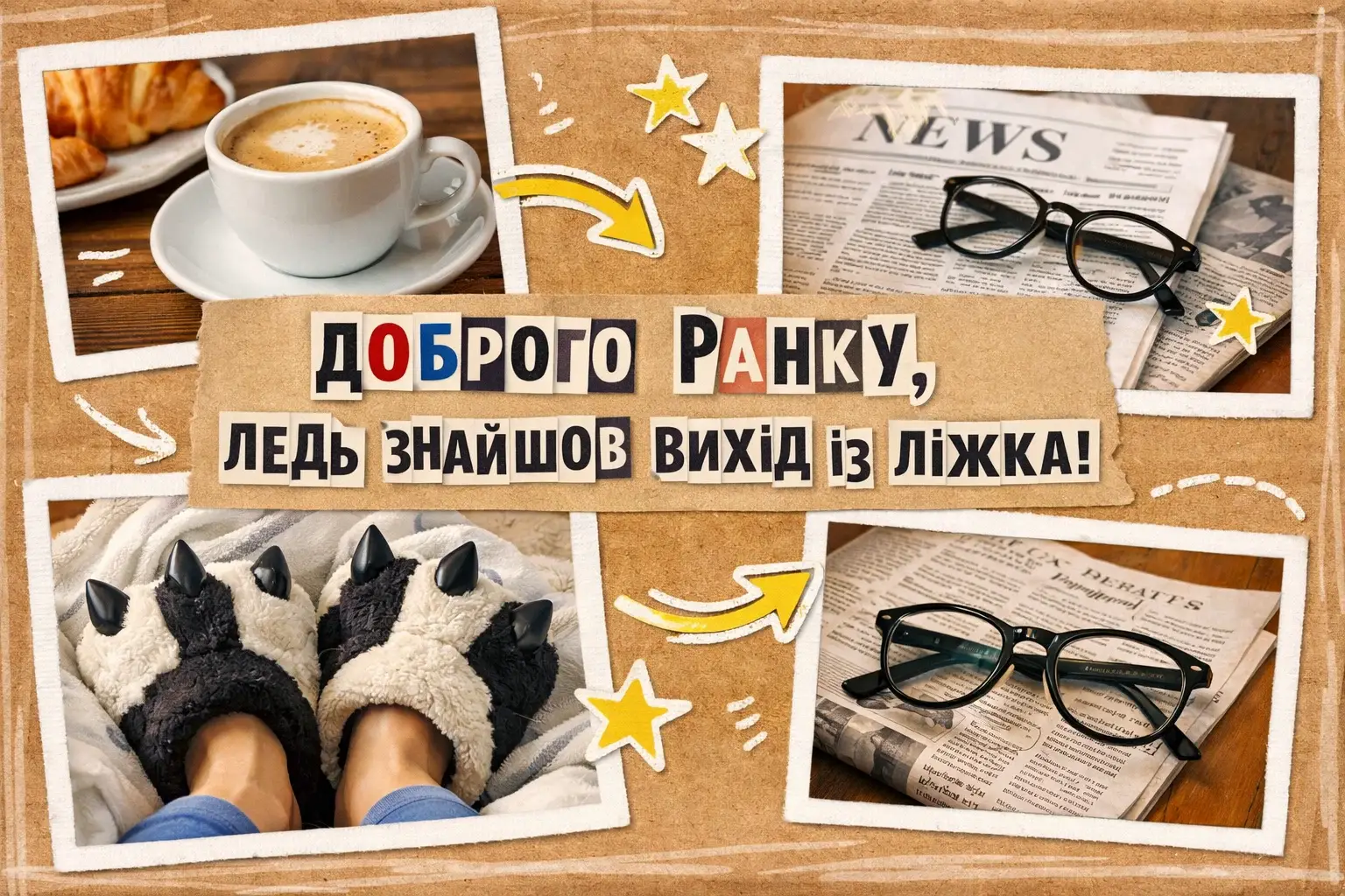 Доброго ранку та дотепні побажання: позитивні картинки для гарного настрою