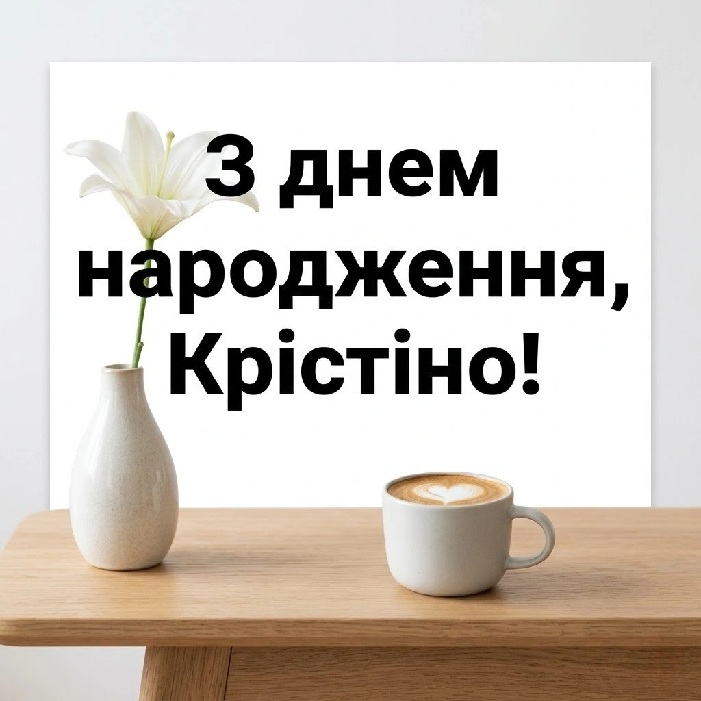 Найкращі привітання з днем народження для Крістіни: вірші та проза