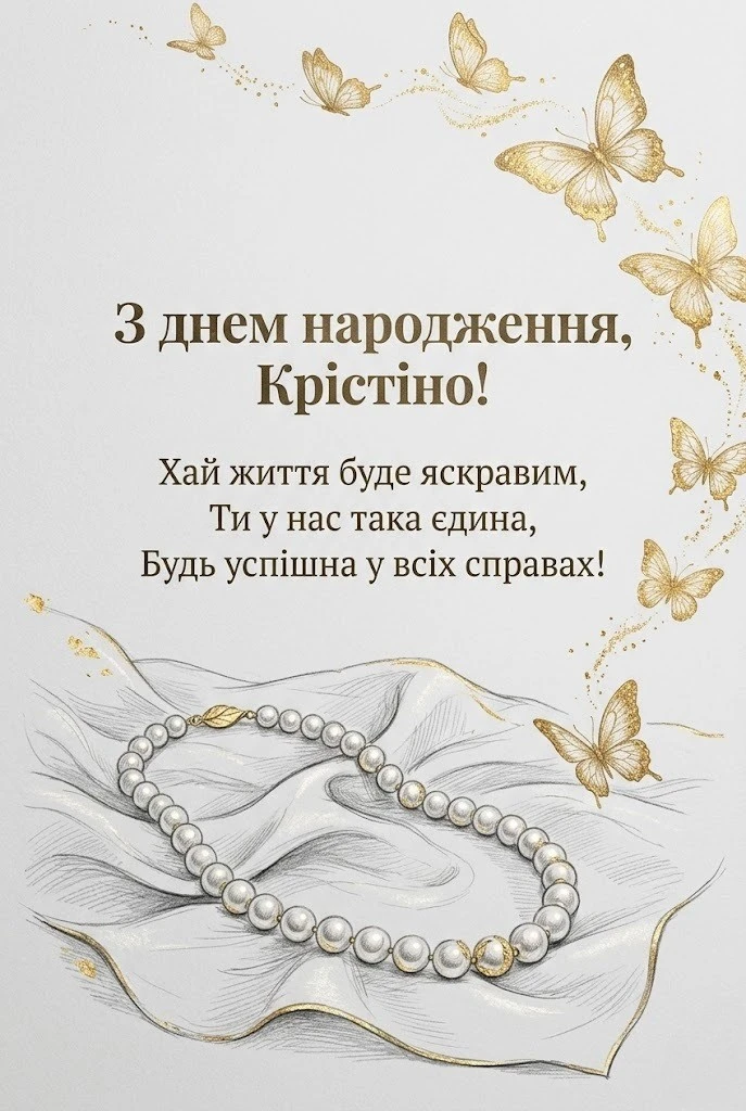 Найкращі привітання з днем народження для Крістіни: вірші та проза