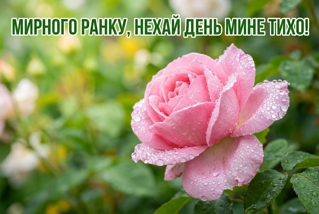 Мирного доброго ранку і гарного дня українською: душевні листівки та щирі побажання