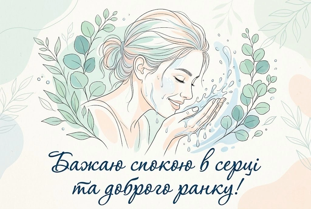 Мирного доброго ранку і гарного дня українською: душевні листівки та щирі побажання