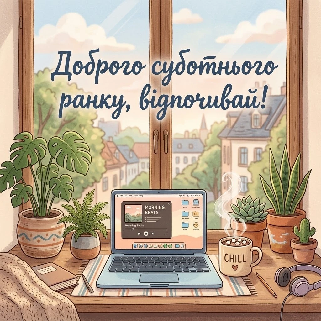 Доброго суботнього ранку та гарного дня: душевні побажання та красиві картинки для вихідного