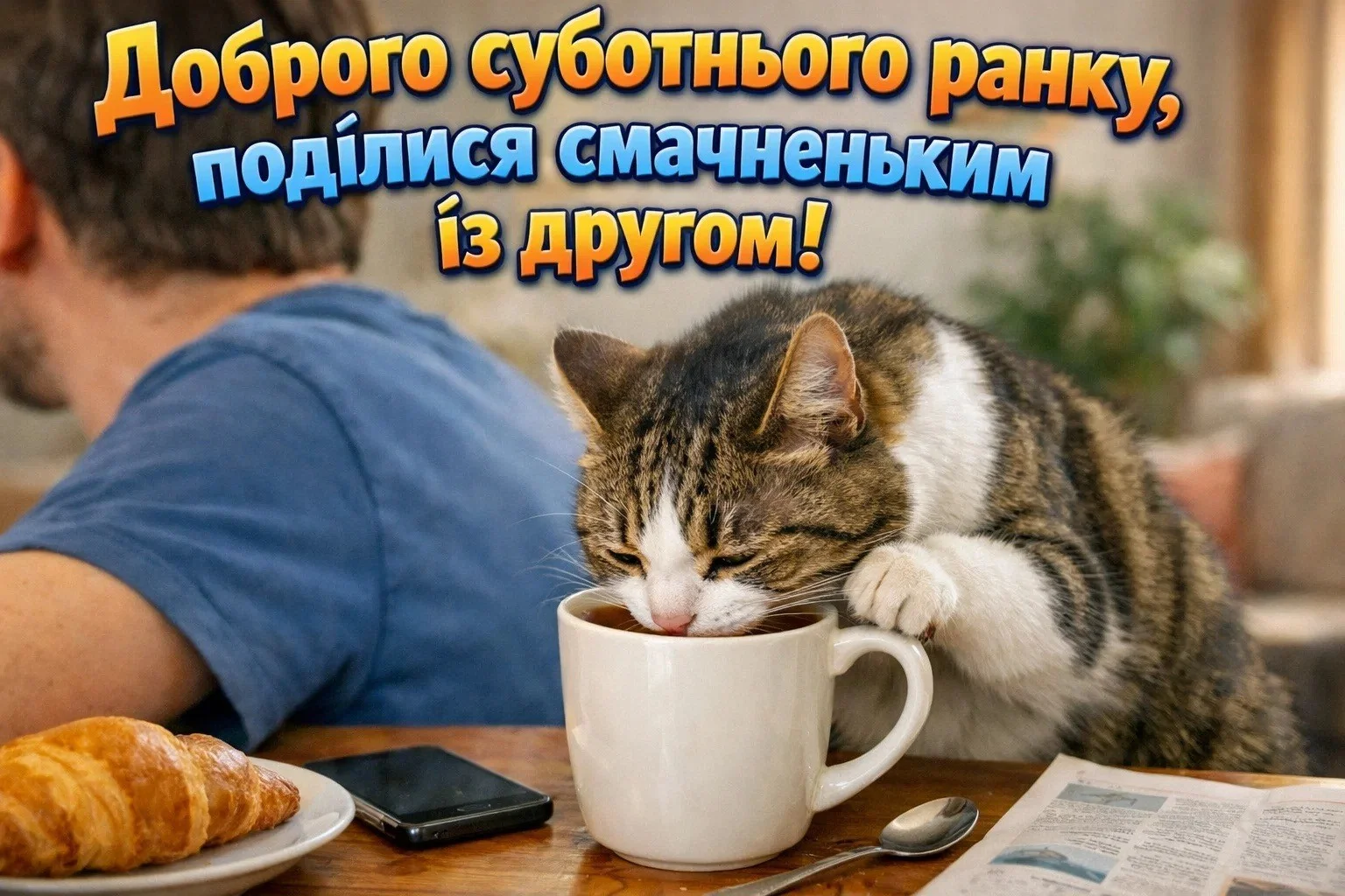 Доброго суботнього ранку та гарного дня: душевні побажання та красиві картинки для вихідного