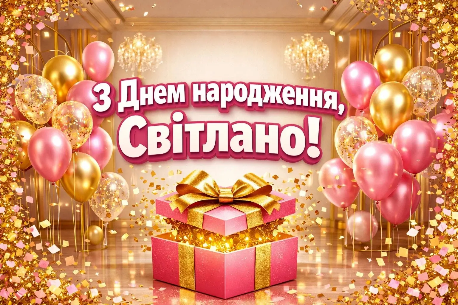 Душевні побажання для Світлани: гармонія, успіх та любов у кожному слові