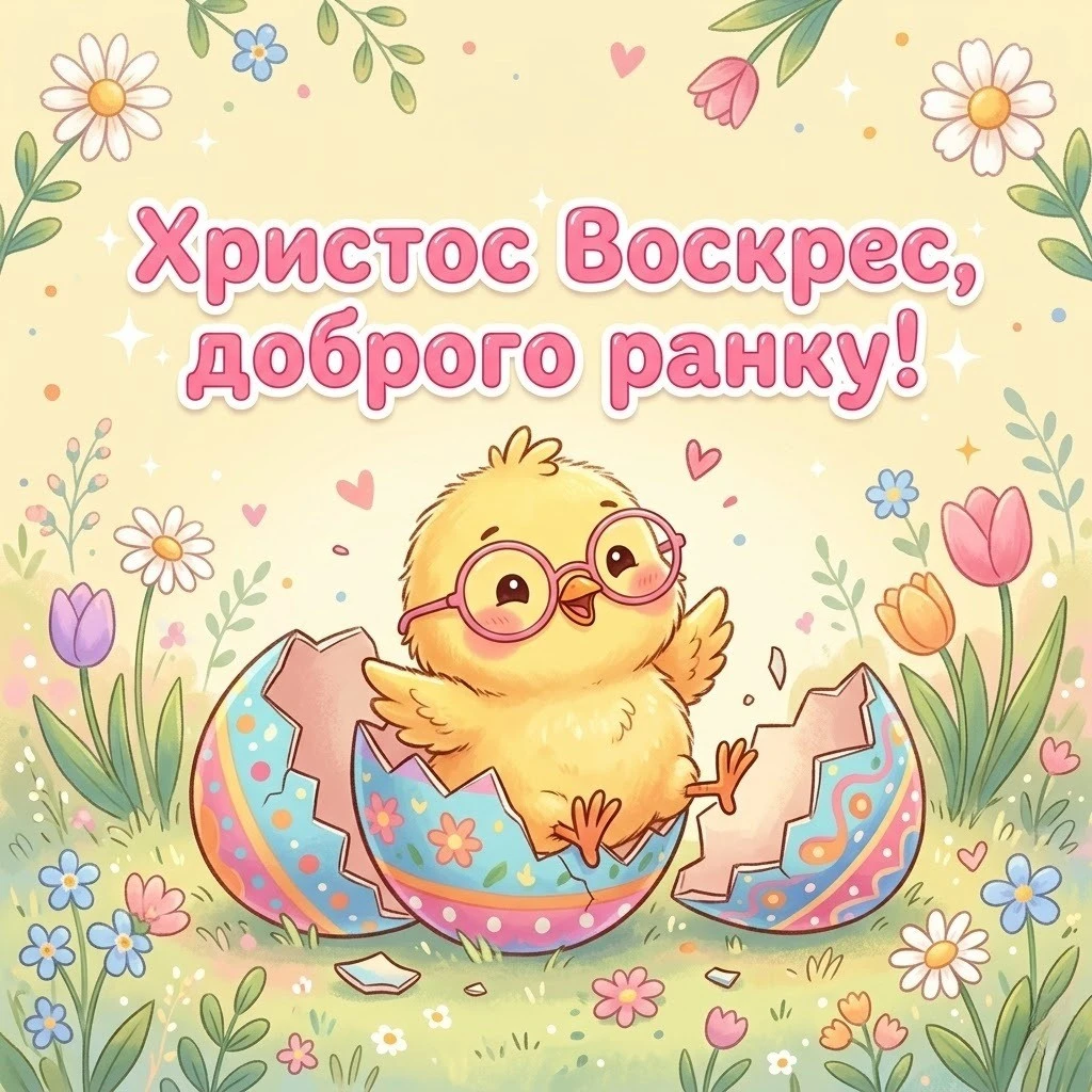 Доброго ранку, Христос Воскрес: красиві картинки та щирі вітання українською мовою