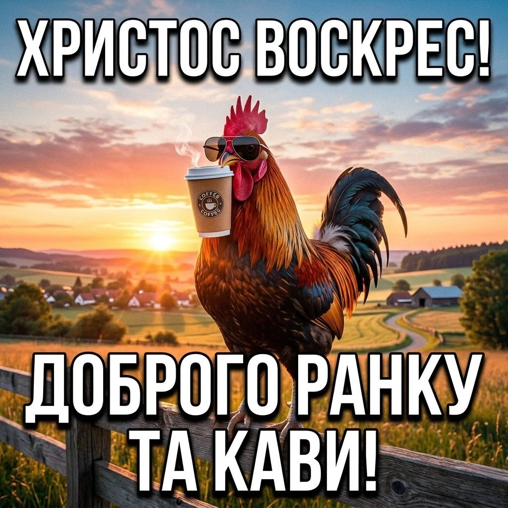 Доброго ранку, Христос Воскрес: красиві картинки та щирі вітання українською мовою