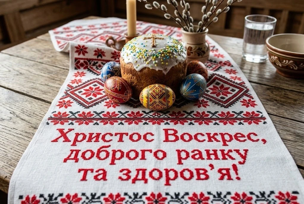 Доброго ранку, Христос Воскрес: красиві картинки та щирі вітання українською мовою