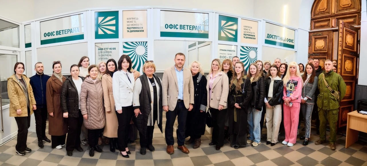 У Кам’янці-Подільському відкрили двері безбар’єрного «Офісу ветерана»