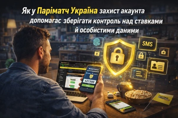 Як у Паріматч Україна захист акаунта допомагає зберігати контроль над ставками й особистими даними