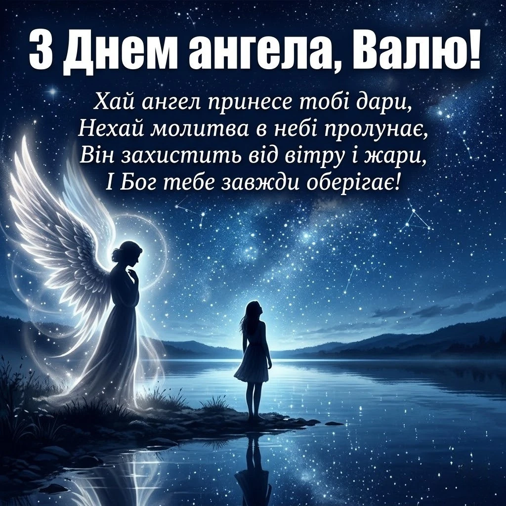 Оригінальні привітання для Валі з днем ангела: вірші, що торкаються серця