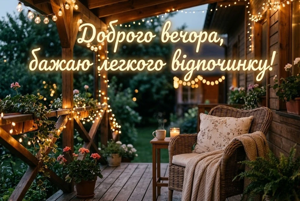 Доброго вечора та гарних вихідних: найтепліші побажання та красиві картинки для душі