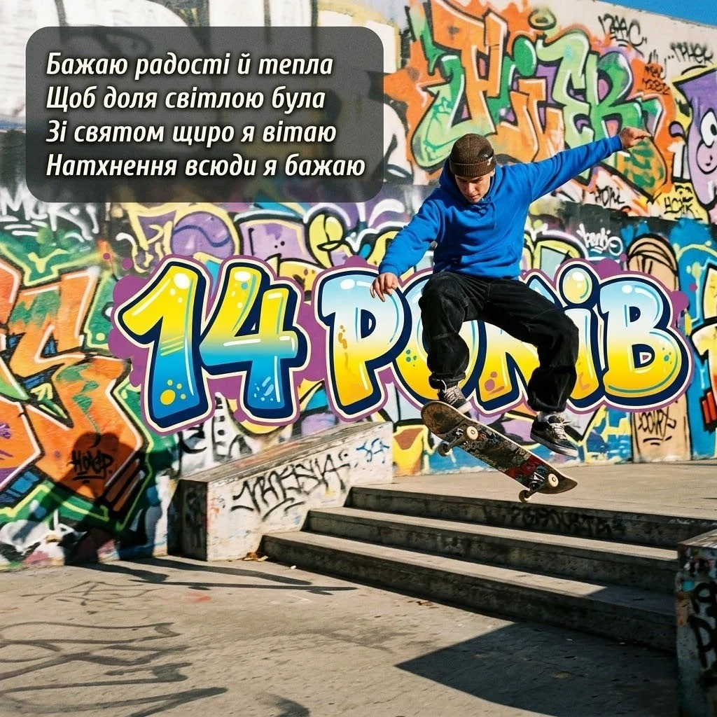 Найкращі привітання з днем народження для хлопця на 14 років: проза та вірші