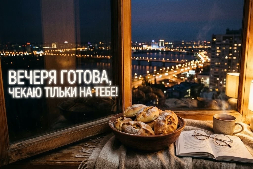 Доброго вечора, ми з України: патріотичні картинки та душевні побажання