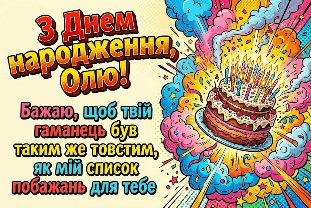 З днем народження, Олю! Красиві та щирі побажання у прозі та віршах