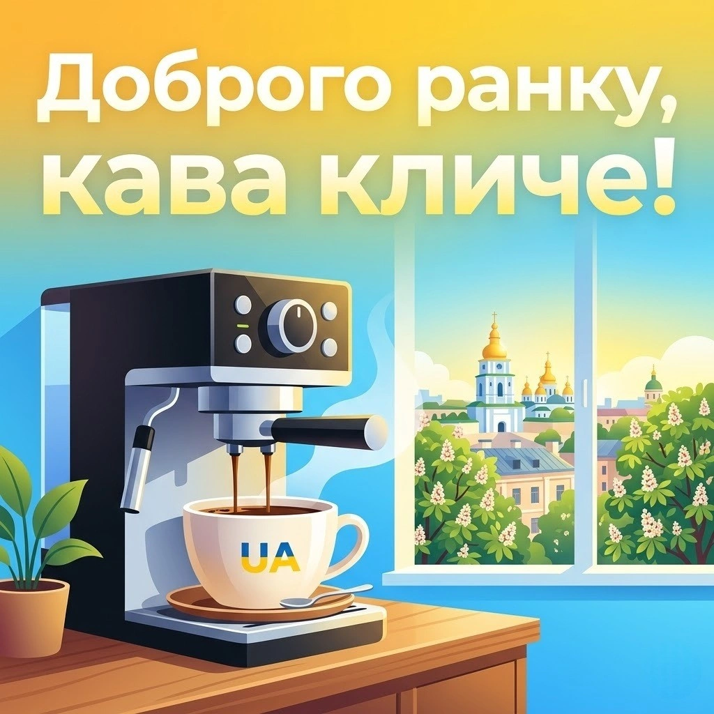 Доброго ранку: картинки, натхненні сучасною українською культурою та затишком