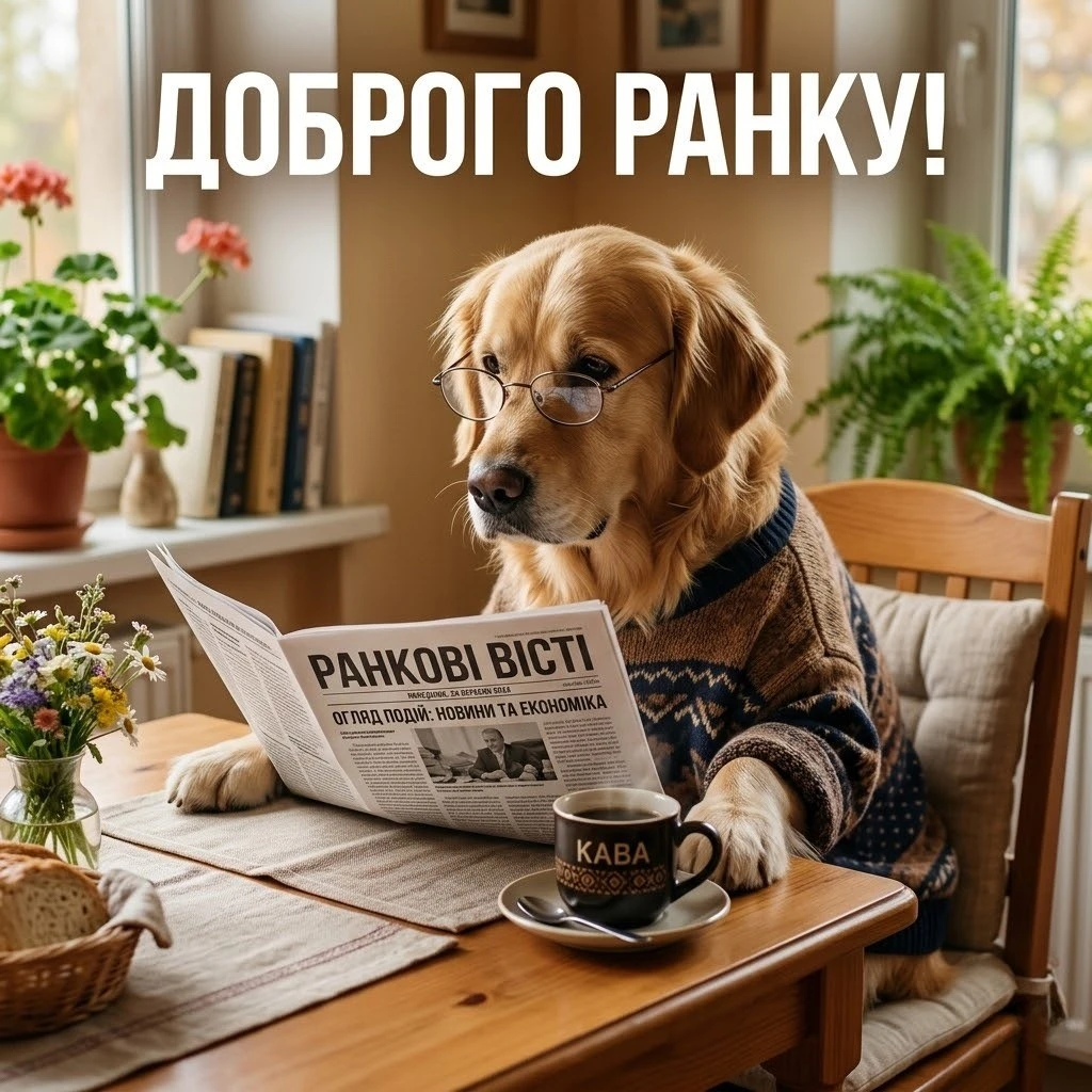 Доброго ранку: картинки, натхненні сучасною українською культурою та затишком