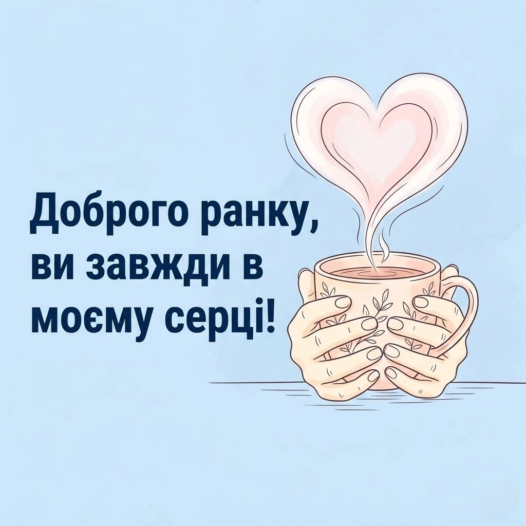Доброго ранку, рідні: картинки для батьків, бо відстань — це лише кілометри, а не почуття