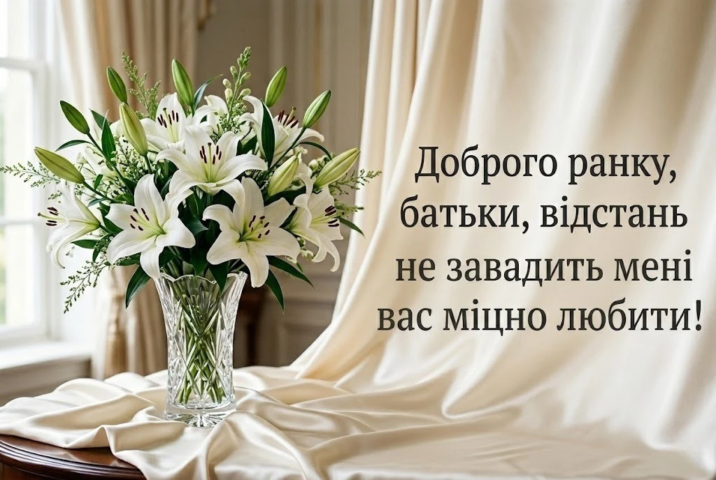 Доброго ранку, рідні: картинки для батьків, бо відстань — це лише кілометри, а не почуття