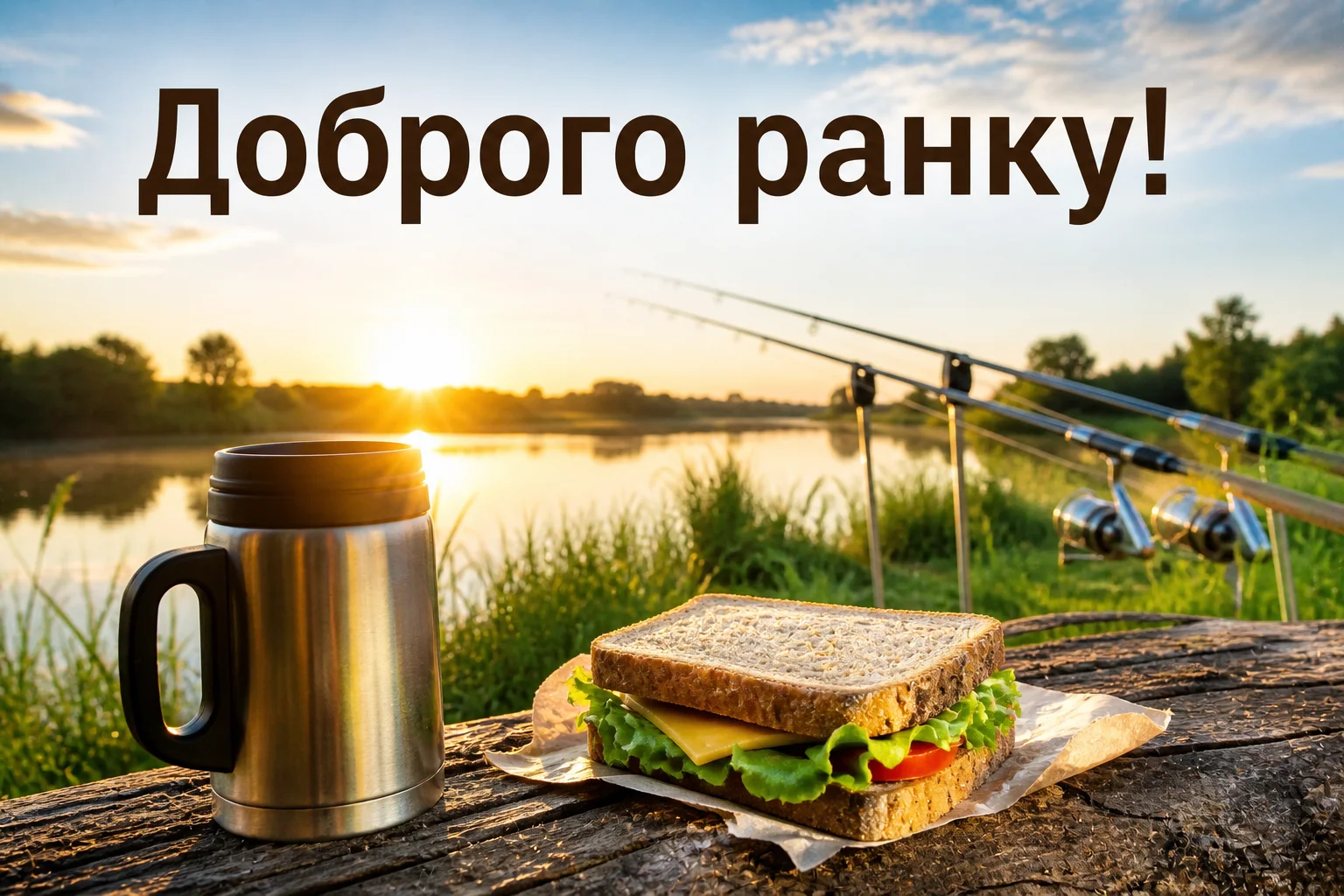 Доброго ранку і гарної рибалки: сучасні картинки та душевні привітання для справжніх українських рибалок