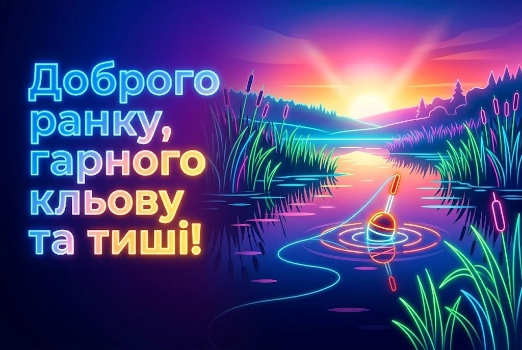 Доброго ранку і гарної рибалки: сучасні картинки та душевні привітання для справжніх українських рибалок