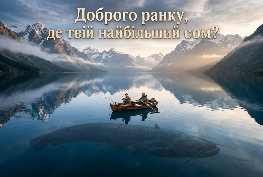 Доброго ранку і гарної рибалки: сучасні картинки та душевні привітання для справжніх українських рибалок
