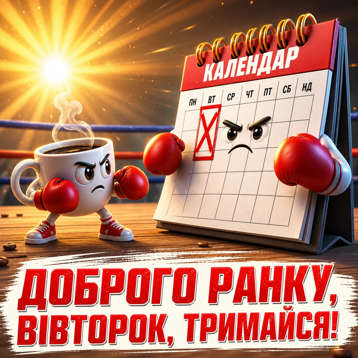 Доброго ранку і чудового вівторка, обіймаю: найтепліші листівки та побажання для гарного настрою