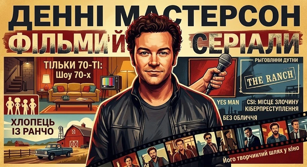 Усі фільми й серіали Денні Мастерсона