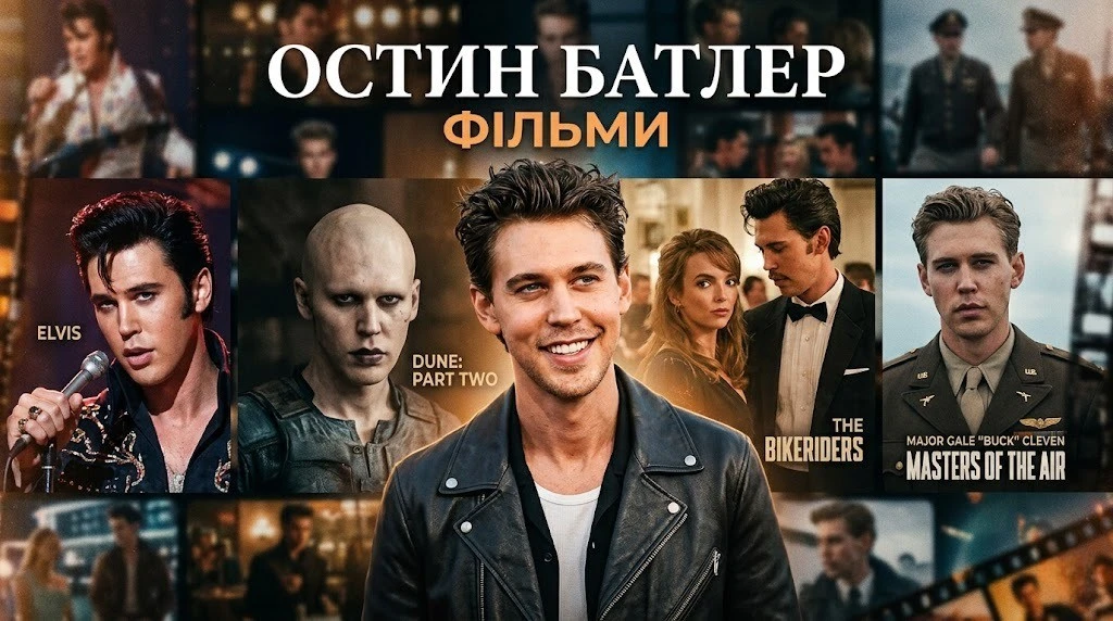 Фільми Остіна Батлера: від «Елвіса» до «Дюни»