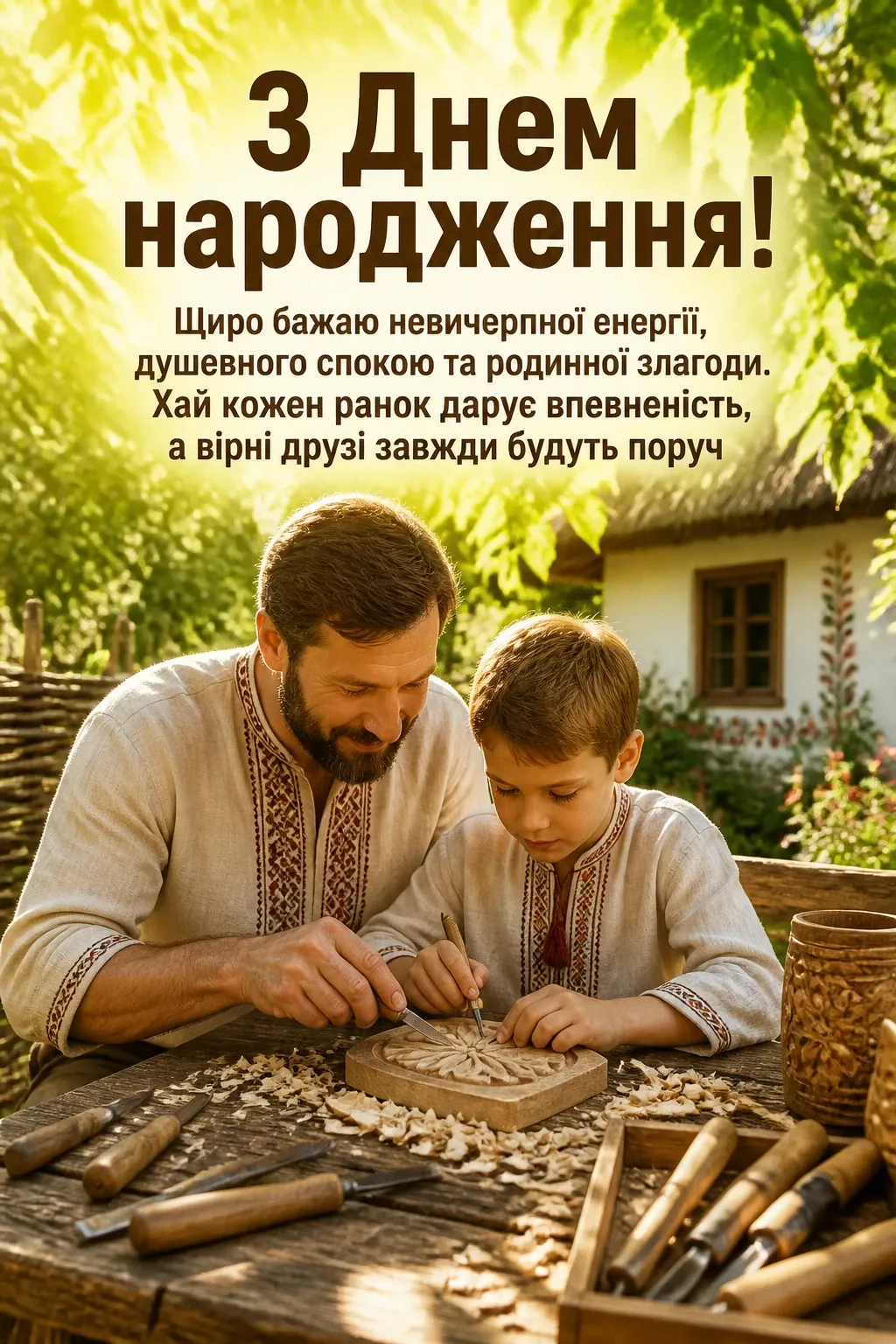 чоловіку українському стилі патріотичне привітання з днем народження чоловіку українському стилі патріотичне привітання з днем народження