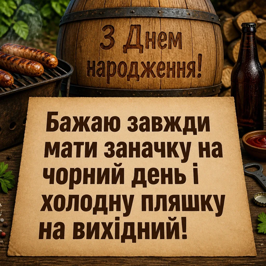 коротке привітання з днем народження мужчині