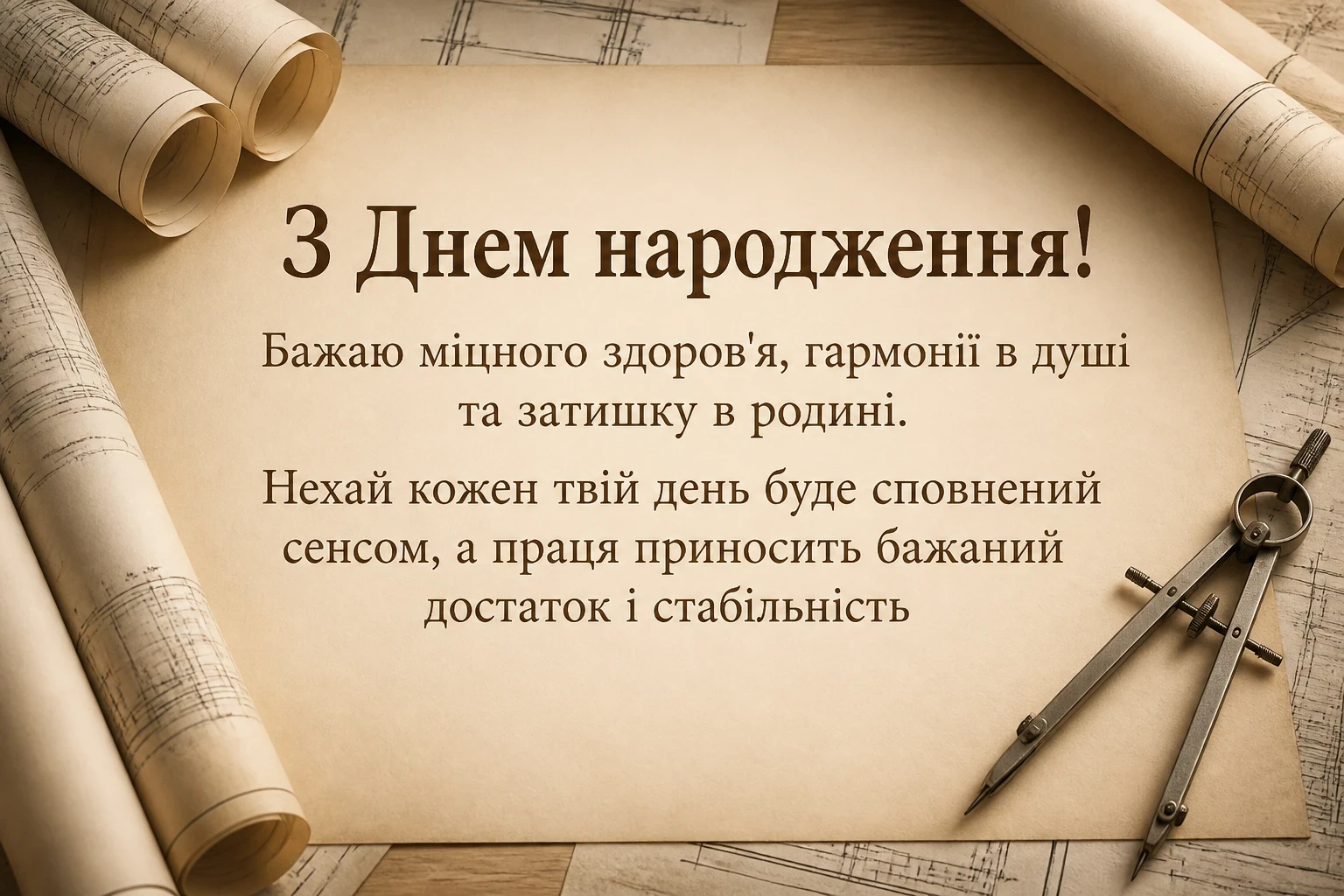 коротке привітання з днем народження мужчині