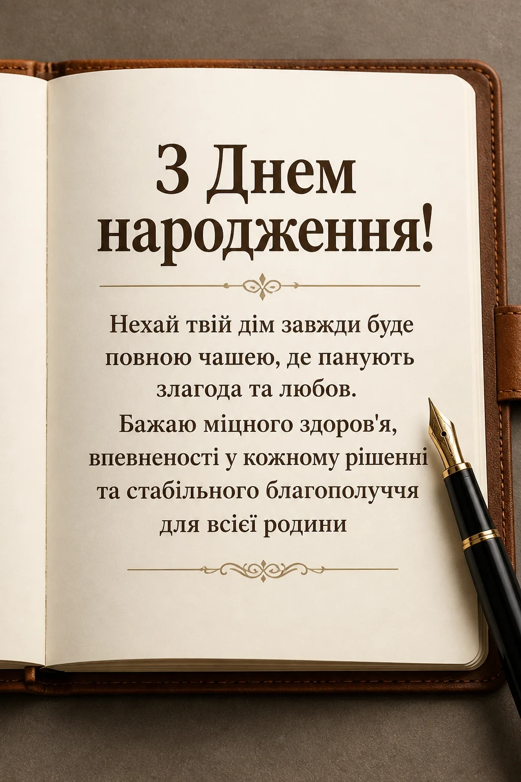 коротке привітання з днем народження мужчині