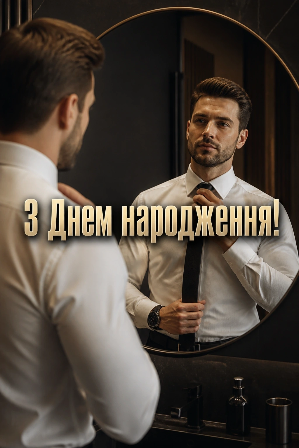 коротке привітання з днем народження мужчині
