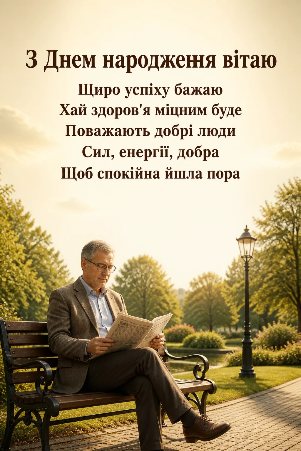 коротке привітання з днем народження мужчині
