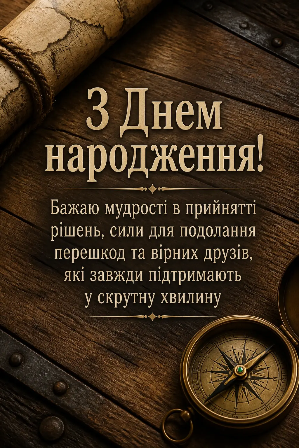 коротке привітання з днем народження мужчині