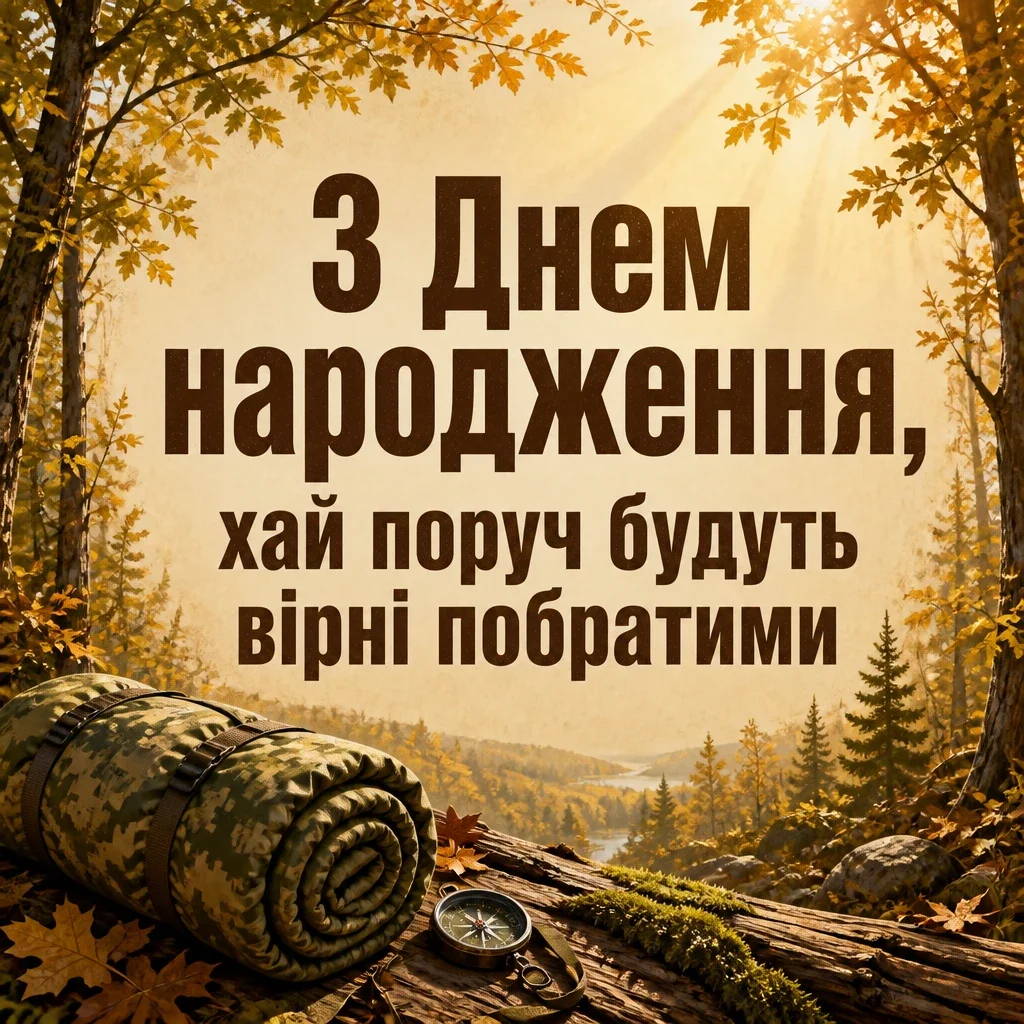 привітання з днем народження у військовий час