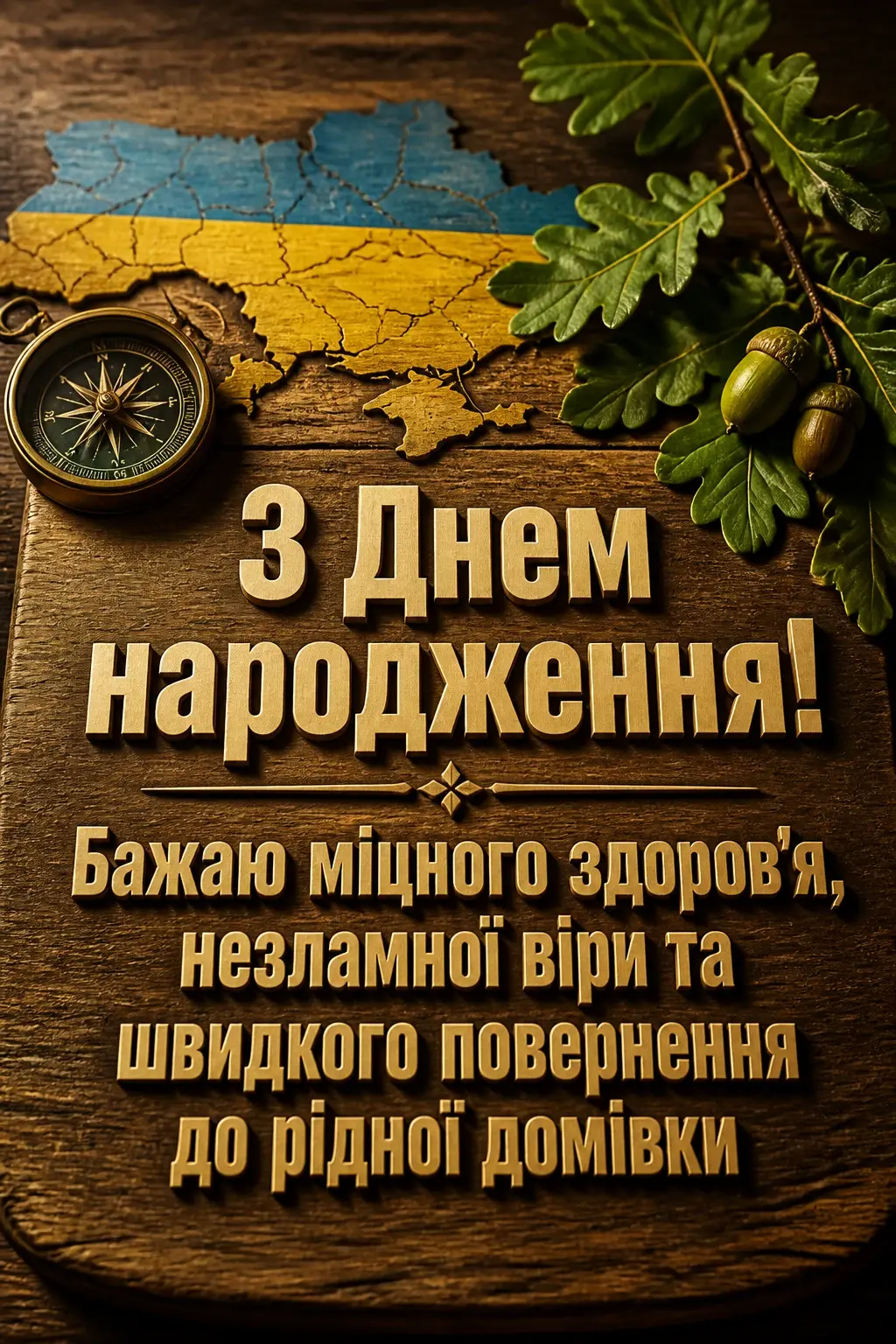 привітання з днем народження у військовий час