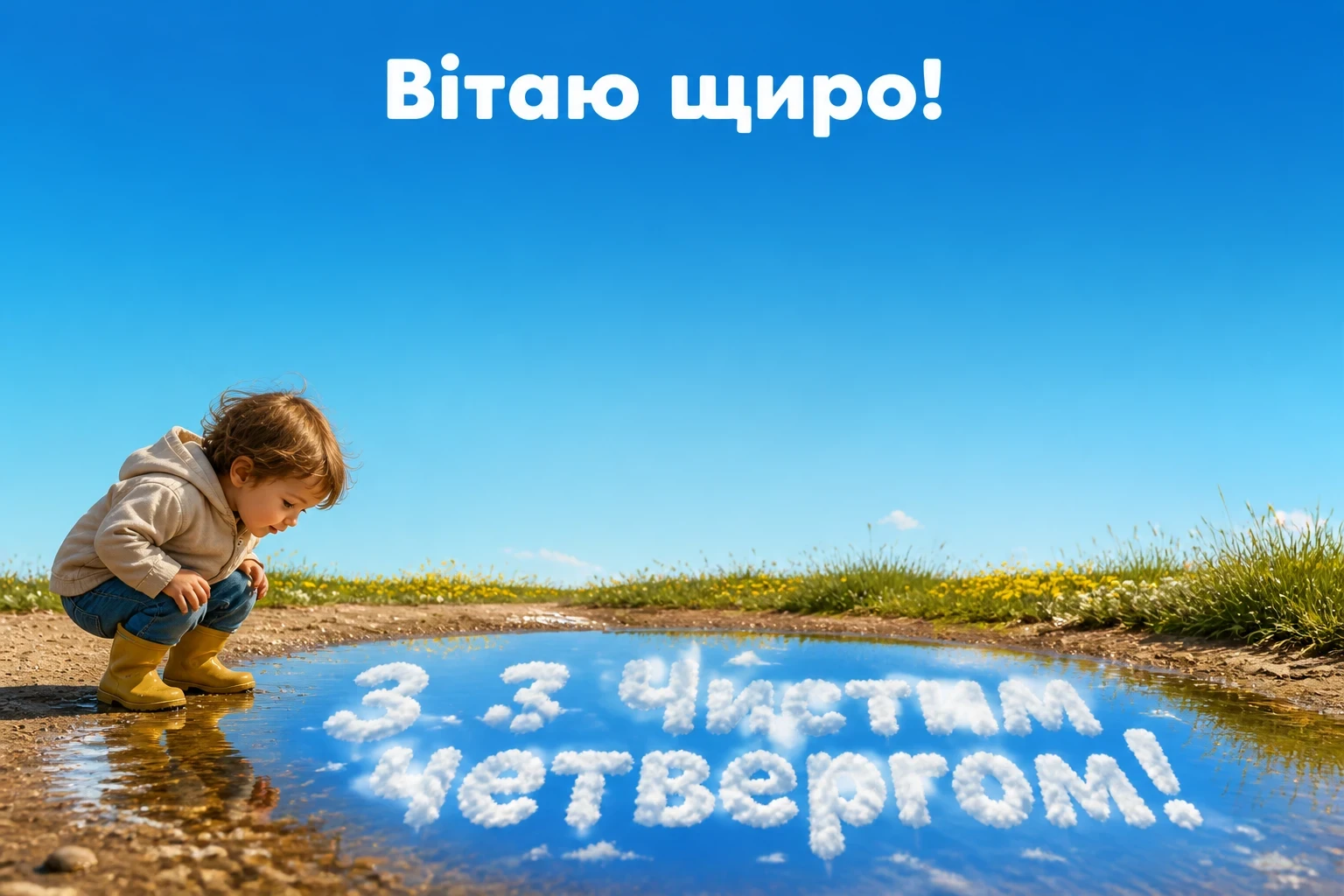привітання з чистим четвергом українською мовою