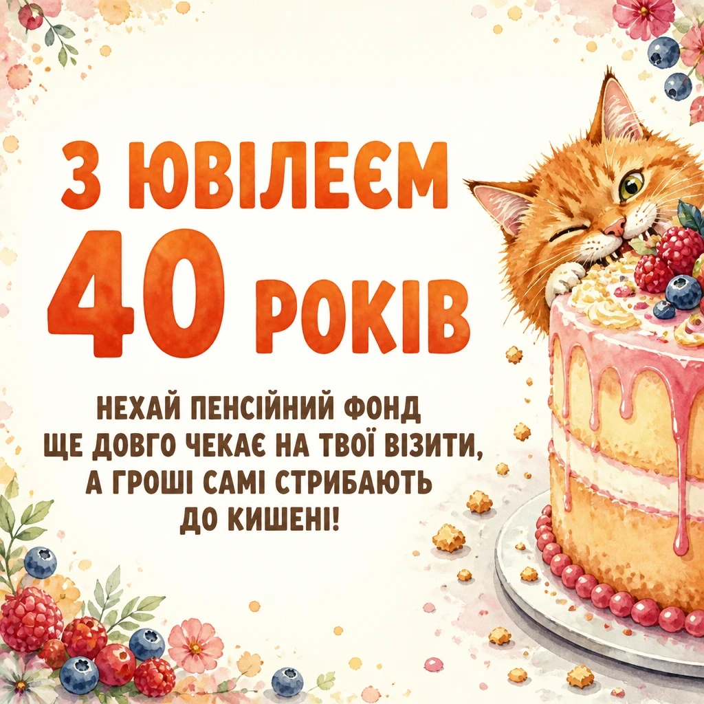 оригінальне привітання з ювілеєм