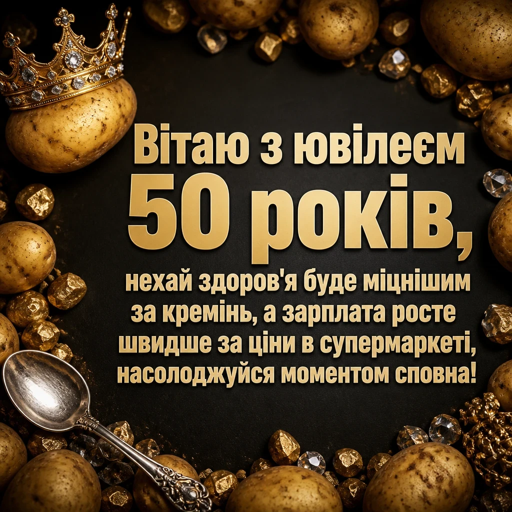 оригінальне привітання з ювілеєм