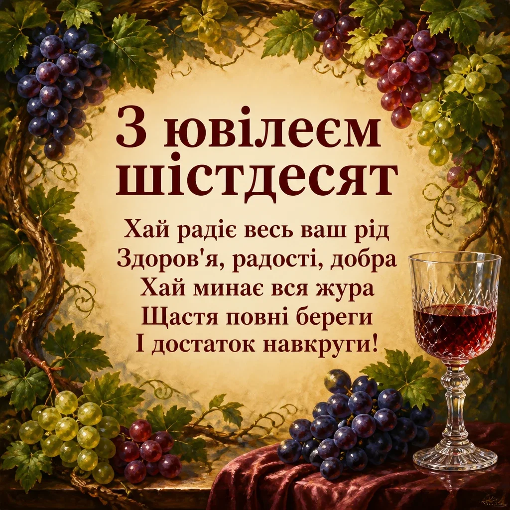 оригінальне привітання з ювілеєм