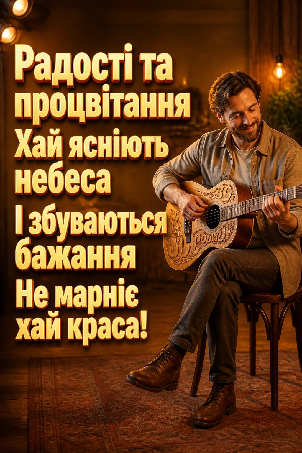 оригінальне привітання з ювілеєм