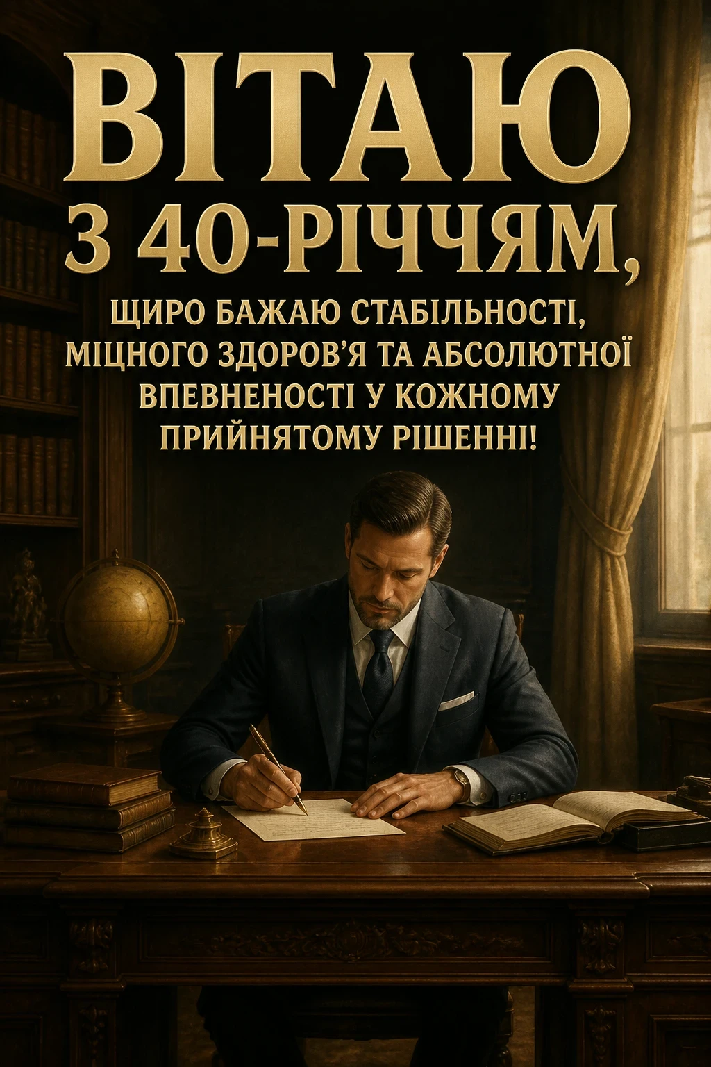 оригінальне привітання з ювілеєм