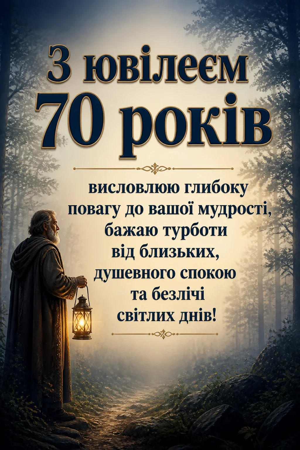 оригінальне привітання з ювілеєм