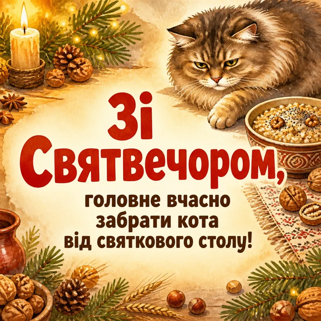 святвечір привітання
