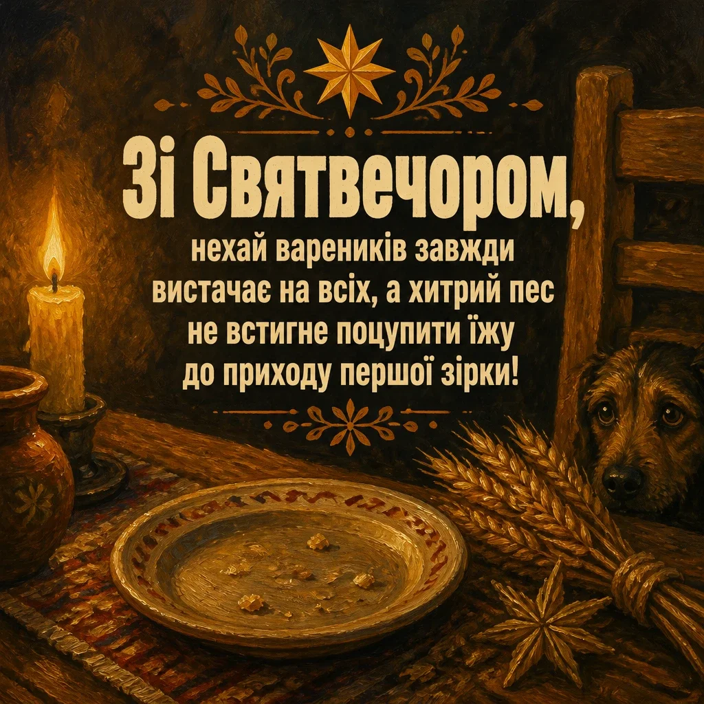 святвечір привітання