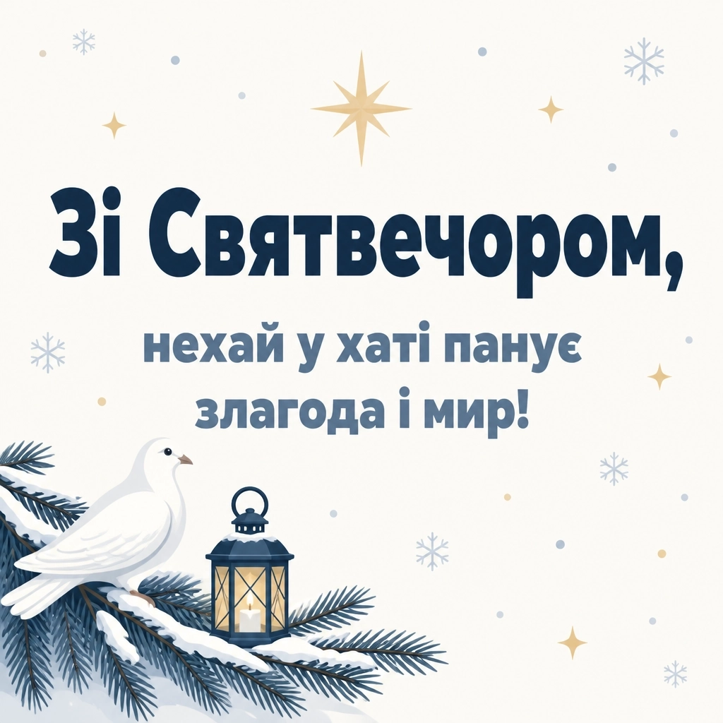 святвечір привітання